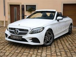 Weiß Gebraucht 2021 Mercedes C180 AMG line Cabrio | 35.890 € (Fairer Preis)