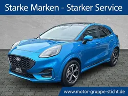 Digital aqua blue metallic Neu 2025 Ford Puma ST-Line SUV | 31.690 € (Etwas zu teuer)
