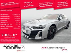 Silber Gebraucht 2024 Audi e-tron GT quattro Sport Limousine | 93.640 € (Superpreis)