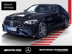 Metalliclack obsidianschwarz Gebraucht 2025 Mercedes C43 AMG Premium Plus Limousine | 74.398 € (Teuer)