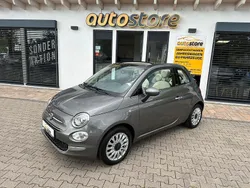 Pompei grau / verdeck beige Gebraucht 2017 Fiat 500C Lounge Cabrio | 10.900 € (Fairer Preis)