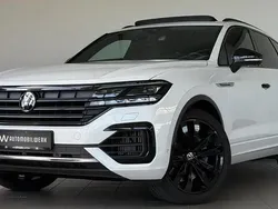 Weiß oryxweiß perlmutteffekt Gebraucht 2020 VW Touareg R-line SUV | 58.990 € (Teuer)
