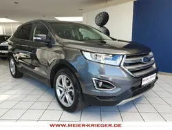 Grau Gebraucht 2017 Ford Edge Titanium SUV | 19.990 € (Fairer Preis)