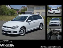 Pure white Gebraucht 2013 VW Golf VII Highline Kombi | 7.399 € (Fairer Preis)