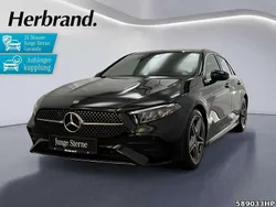 Schwarz Gebraucht 2024 Mercedes A200 AMG Limousine | 30.890 € (Guter Preis)