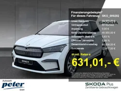Moonweiß perleffekt (metallic) Gebraucht 2024 Skoda Enyaq iV SUV | 49.950 € (Guter Preis)