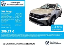 Ivory silver metallic Gebraucht 2024 VW Taigo R SUV | 21.970 € (Fairer Preis)