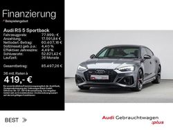 Grau Gebraucht 2024 Audi RS5 Sportback Ambiente Limousine | 77.999 € (Fairer Preis)