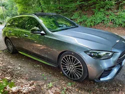 Grau Gebraucht 2022 Mercedes C200 AMG line Kombi | 36.100 € (Fairer Preis)