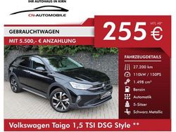 Schwarz Gebraucht 2022 VW Taigo Style SUV | 26.790 € (Etwas zu teuer)