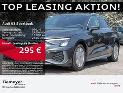 Grau Gebraucht 2024 Audi A3 Sportback S-Line Limousine | 33.190 € (Fairer Preis)