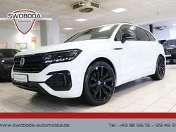 Pure white Gebraucht 2022 VW Touareg R-line SUV | 50.950 € (Teuer)