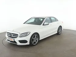 Weiß Gebraucht 2018 Mercedes C300 AMG line Limousine | 26.560 € (Fairer Preis)