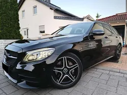 Schwarz Gebraucht 2019 Mercedes C300 AMG line Kombi | 26.500 € (Guter Preis)