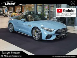 Manufaktur vintageblau uni Gebraucht 2024 Mercedes SL63 AMG AMG Cabrio | 145.900 € (Fairer Preis)