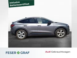 Taifungrau metallic Gebraucht 2022 Audi Q4 Sportback e-tron Ambiente SUV | 28.990 € (Guter Preis)