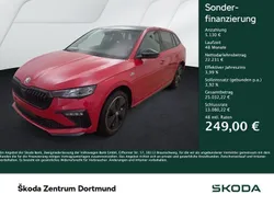 Velvetrot metallic Gebraucht 2024 Skoda Scala Monte Carlo Kleinwagen | 27.361 € (Teuer)