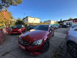 Hyazinthrot metalliclack Gebraucht 2021 Mercedes C220 Night Kombi | 23.850 € (Superpreis)