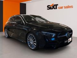 Schwarz Gebraucht 2022 Mercedes A250 AMG line Limousine | 29.440 € (Fairer Preis)