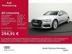 Florettsilber metallic Gebraucht 2022 Audi A6 Design Limousine | 32.810 € (Superpreis)