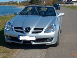 Silber Gebraucht 2008 Mercedes SLK200 Cabrio | 12.500 € (Fairer Preis)
