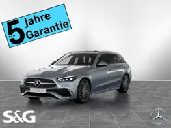 Metalliclack hightechsilber Gebraucht 2025 Mercedes C200 AMG Kombi | 48.299 € (Teuer)