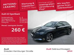 Mythosschwarz metallic Gebraucht 2024 Audi A3 Advanced Limousine | 30.890 € (Guter Preis)