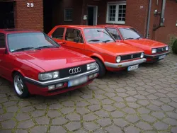 Rot Gebraucht 1987 Audi Coupe GT Basis Coupé | 11.000 €