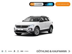 Pure white/schwarz Gebraucht 2024 VW T-Roc Life SUV | 25.930 € (Guter Preis)
