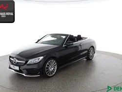 Schwarz Gebraucht 2017 Mercedes C180 AMG Cabrio | 27.380 € (Fairer Preis)