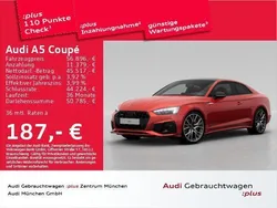 Progressivrot metallic Gebraucht 2024 Audi A5 S-Line Coupé | 59.973 € (Etwas zu teuer)