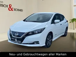 Solid white Gebraucht 2019 Nissan Leaf Acenta Kleinwagen | 17.970 € (Teuer)