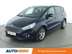 Blau Gebraucht 2017 Ford S-MAX Trend Van / Kleinbus | 12.390 € (Guter Preis)