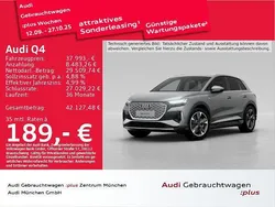 Taifungrau metallic Gebraucht 2022 Audi Q4 e-tron Ambiente SUV | 37.993 € (Fairer Preis)