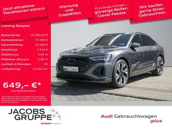Daytonagrau perleffekt Gebraucht 2024 Audi Q8 Sportback e-tron S-Line SUV | 75.480 €