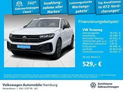 0q pure white Gebraucht 2023 VW Touareg R-line SUV | 74.930 € (Teuer)