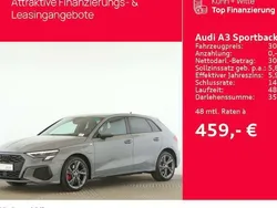 Grau Gebraucht 2022 Audi A3 Sportback e-tron S-Line Limousine | 30.579 € (Etwas zu teuer)