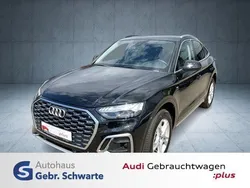 Mythosschwarz metallic Gebraucht 2024 Audi Q5 Sportback Basis SUV | 46.980 € (Superpreis)