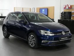 Atlantic blue metallic Gebraucht 2017 VW Golf VII Sound Limousine | 10.490 € (Guter Preis)