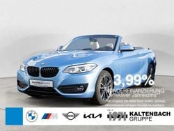 Blau Gebraucht 2019 BMW 220 Sport Line Cabrio | 23.890 € (Superpreis)