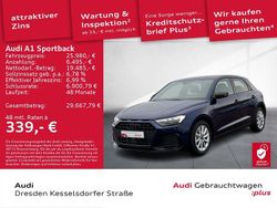 Navarrablau metallic Gebraucht 2024 Audi A1 Sportback Advanced Plus Kleinwagen | 25.980 € (Fairer Preis)
