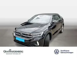 Schwarz Gebraucht 2024 VW T-Roc Cabriolet R-line Cabrio | 33.333 € (Guter Preis)