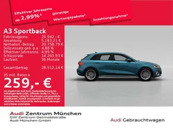 Atollblau metallic Gebraucht 2022 Audi A3 e-tron Advanced Kleinwagen | 25.942 € (Etwas zu teuer)