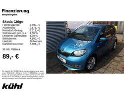 Blau Gebraucht 2017 Skoda Citigo Fun Kleinwagen | 8.490 € (Fairer Preis)