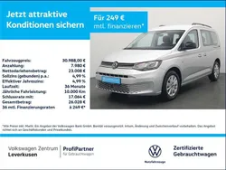Reflex silber Neu 2024 VW Caddy Life Van / Kleinbus | 30.988 € (Guter Preis)