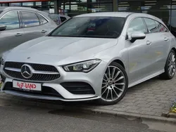 Grau Gebraucht 2021 Mercedes CLA180 Shooting Brake AMG line Kombi | 27.990 € (Fairer Preis)