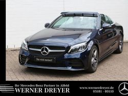Blau Gebraucht 2020 Mercedes C200 AMG Cabrio | 39.490 € (Teuer)