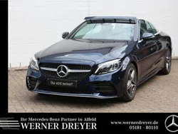 Blau Gebraucht 2020 Mercedes C200 AMG Cabrio | 39.490 € (Fairer Preis)