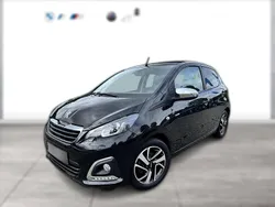 Schwarz metallic Gebraucht 2020 Peugeot 108 Style Kleinwagen | 11.380 € (Etwas zu teuer)
