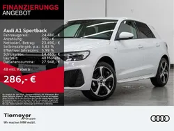 Gletscherweiß metallic Gebraucht 2025 Audi A1 S-Line Kleinwagen | 24.480 € (Fairer Preis)